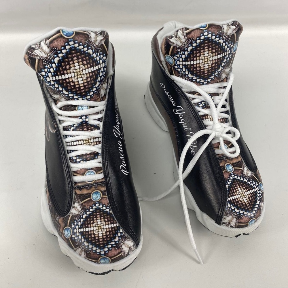 Pascua yaqui tribe sneakers men’s 8.5